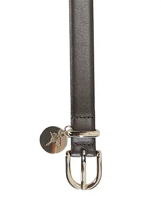 JOOP | Nombre del producto: Cinturón de cuero
Marca: JOOP
Color: negro
Categorías: Moda, Mujer
Material: Cuero
Estampado: Liso
Estilo: Smart Business
Detalles: Logo | braun